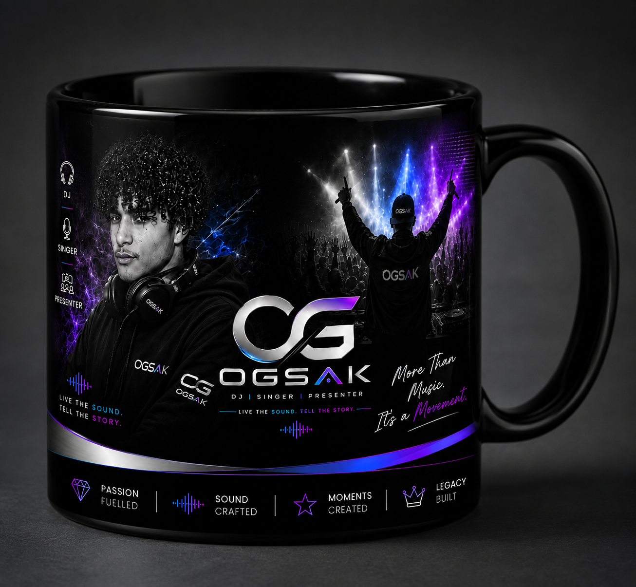 OGSAK branded mug mockup